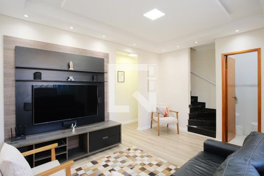 Sala de casa de condomínio à venda com 3 quartos, 147m² em Vila Nova Savoia, São Paulo