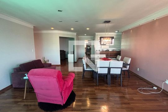 Sala - Sala de Jantar de apartamento para alugar com 4 quartos, 216m² em Vila Bastos, Santo André