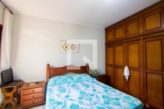 Quarto 1 - Suíte de casa à venda com 3 quartos, 171m² em Jardim Santo André, Santo André