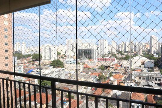 Varanda da Sala de apartamento à venda com 2 quartos, 60m² em Barra Funda, São Paulo