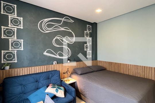 Kitnet/Studio para alugar com 1 quarto, 26m² em Boqueirão, Santos
