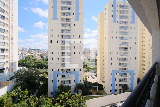 Varanda de kitnet/studio à venda com 1 quarto, 31m² em Chácara Seis de Outubro, São Paulo