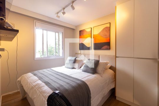 Suíte de apartamento para alugar com 2 quartos, 55m² em Jardim Paulistano, São Paulo