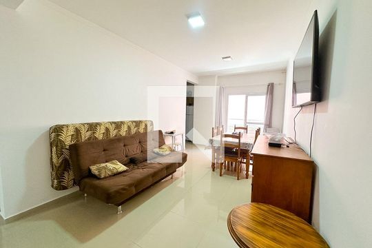 Sala de TV de apartamento para alugar com 2 quartos, 97m² em Ingleses Norte, Florianópolis