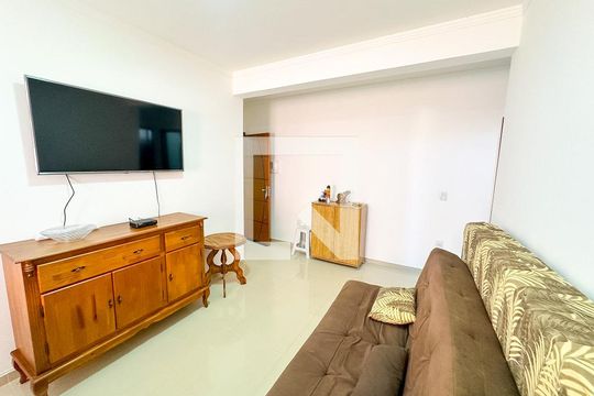 Sala de TV de apartamento para alugar com 2 quartos, 97m² em Ingleses Norte, Florianópolis
