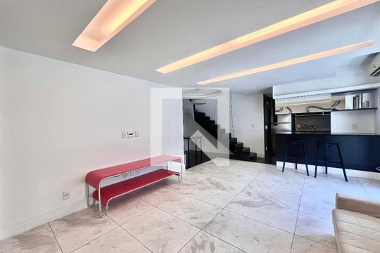 Sala de apartamento à venda com 2 quartos, 170m² em Jardim Botânico, Rio de Janeiro