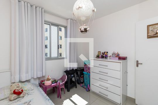 Quarto 1 de apartamento à venda com 3 quartos, 75m² em Castelo, Belo Horizonte