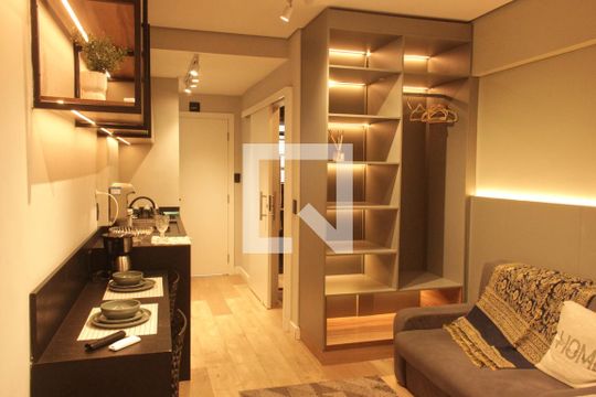 Studio de kitnet/studio para alugar com 1 quarto, 30m² em Gonzaga, Santos