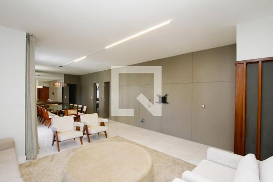 Sala de apartamento para alugar com 4 quartos, 185m² em Belvedere, Belo Horizonte
