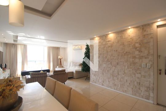 Sala de apartamento à venda com 4 quartos, 166m² em Barra Olímpica, Rio de Janeiro