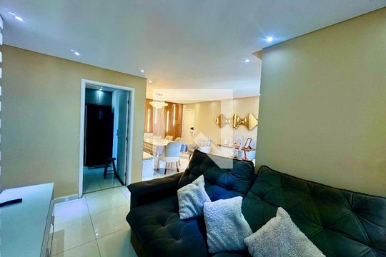 Sala de apartamento à venda com 2 quartos, 73m² em Vila Barros, Guarulhos