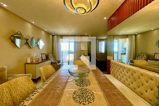 Sala de Jantar de apartamento à venda com 2 quartos, 73m² em Vila Barros, Guarulhos