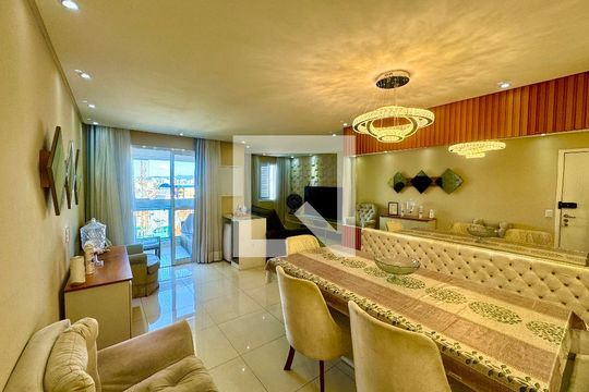 Sala de Jantar de apartamento à venda com 2 quartos, 73m² em Vila Barros, Guarulhos