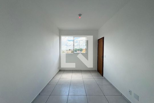 Sala de apartamento para alugar com 2 quartos, 49m² em Santa Marta, Ribeirão das Neves