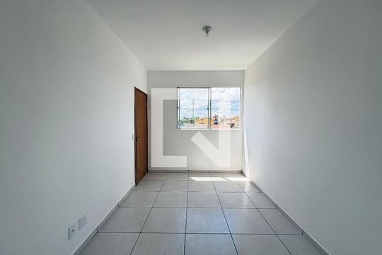 Sala de apartamento para alugar com 2 quartos, 49m² em Santa Marta, Ribeirão das Neves