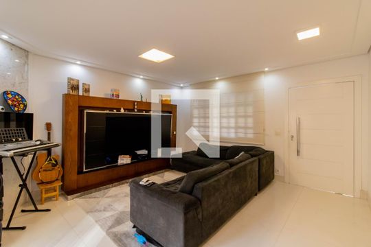 Sala de casa de condomínio à venda com 3 quartos, 205m² em Ponte Grande, Guarulhos
