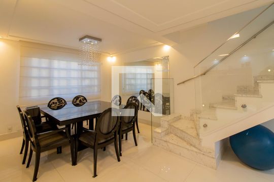 Sala de Jantar de casa de condomínio à venda com 3 quartos, 205m² em Ponte Grande, Guarulhos