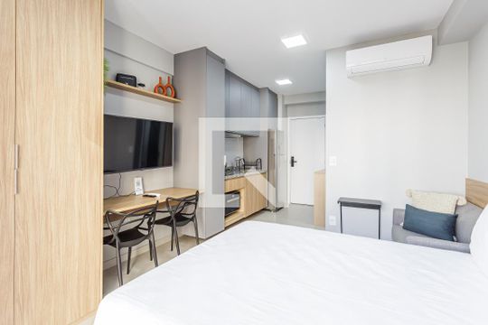 Studio de kitnet/studio para alugar com 1 quarto, 24m² em Vila Nova Conceição, São Paulo