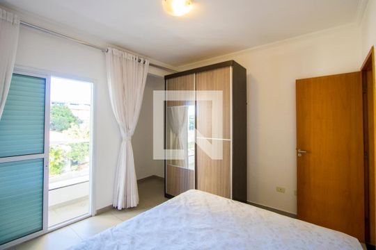 Quarto 1 - Suíte de apartamento para alugar com 2 quartos, 97m² em Vila América, Santo André