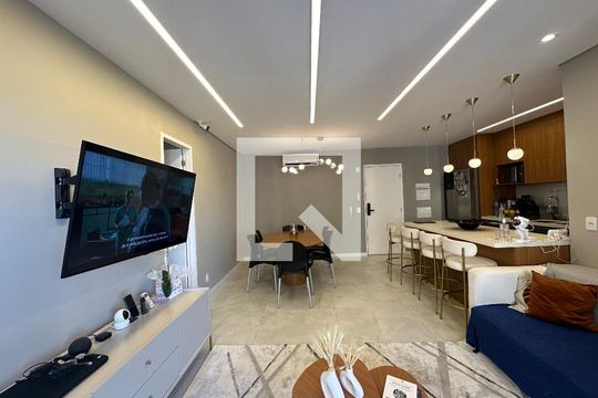 Sala de apartamento para alugar com 3 quartos, 89m² em Alphaville, Barueri