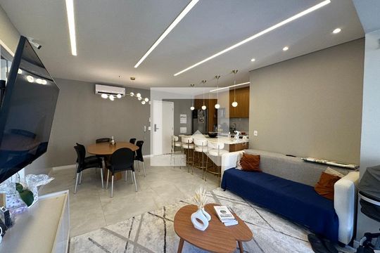 Sala de apartamento para alugar com 3 quartos, 89m² em Alphaville, Barueri