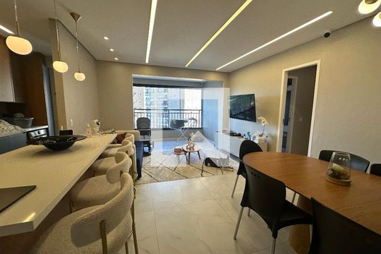 Sala de apartamento para alugar com 3 quartos, 89m² em Alphaville, Barueri