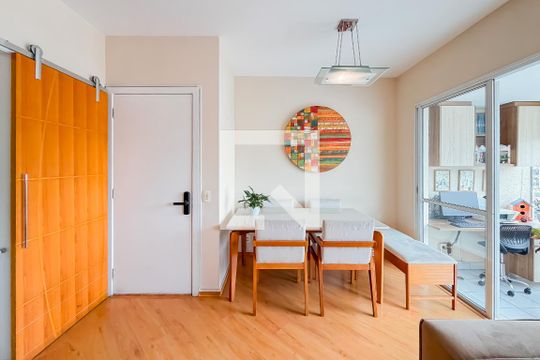 Sala de apartamento à venda com 3 quartos, 84m² em Vila Clementino, São Paulo