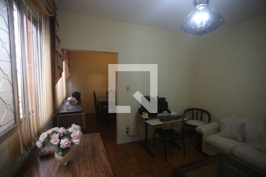 Sala de apartamento à venda com 3 quartos, 100m² em Caiçaras, Belo Horizonte