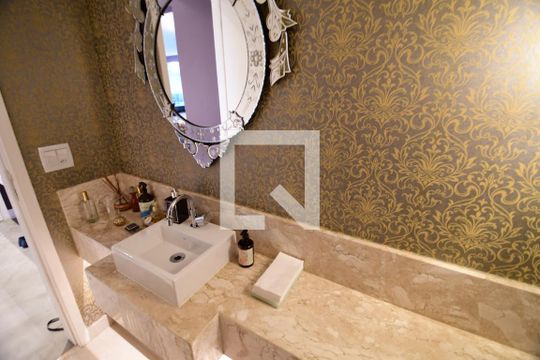 Lavabo de apartamento à venda com 3 quartos, 137m² em Vila Bela Dom Pedro, Campinas