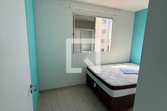 Quarto 1 de apartamento para alugar com 2 quartos, 39m² em Sarandi, Porto Alegre