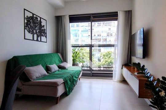 Sala de apartamento à venda com 2 quartos, 55m² em Centro, Rio de Janeiro