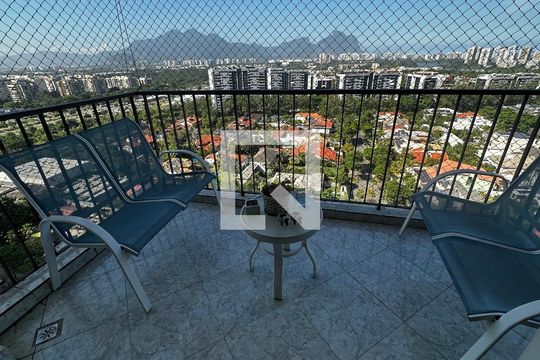Varanda de apartamento à venda com 3 quartos, 105m² em Barra da Tijuca, Rio de Janeiro