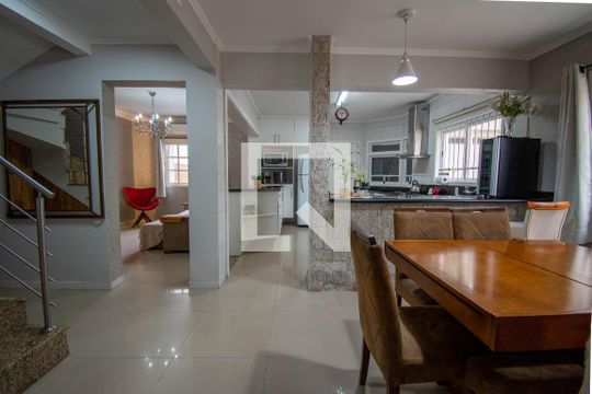 Sala de jantar de casa à venda com 3 quartos, 216m² em Estância Velha, Canoas