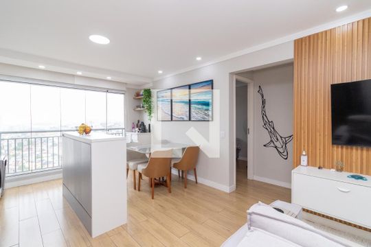 Sala de apartamento à venda com 2 quartos, 46m² em Vila Ré, São Paulo