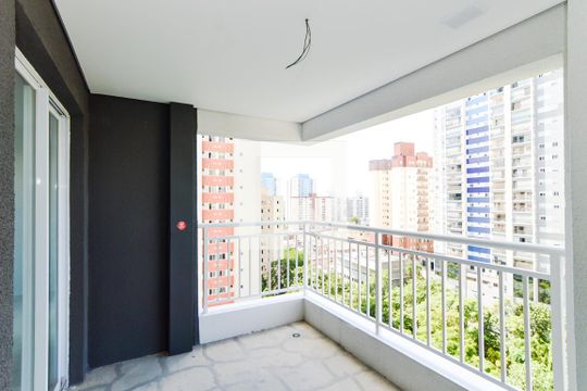 Varanda com espaço Gourmet  de kitnet/studio à venda com 1 quarto, 48m² em Picanço, Guarulhos