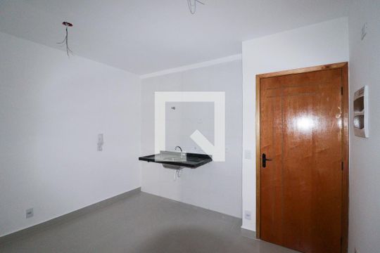 Sala/Cozinha/Área de Serviço de apartamento à venda com 2 quartos, 42m² em Santana, São Paulo