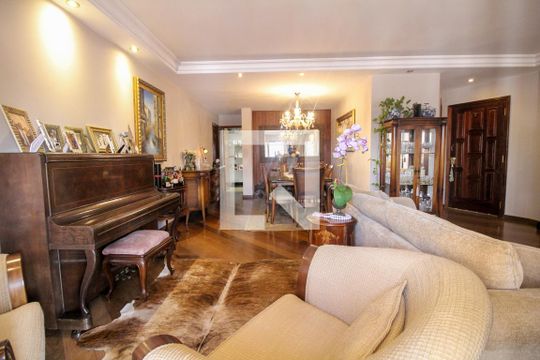 Sala de apartamento à venda com 4 quartos, 186m² em Tatuapé, São Paulo