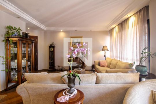 Sala de apartamento à venda com 4 quartos, 186m² em Tatuapé, São Paulo