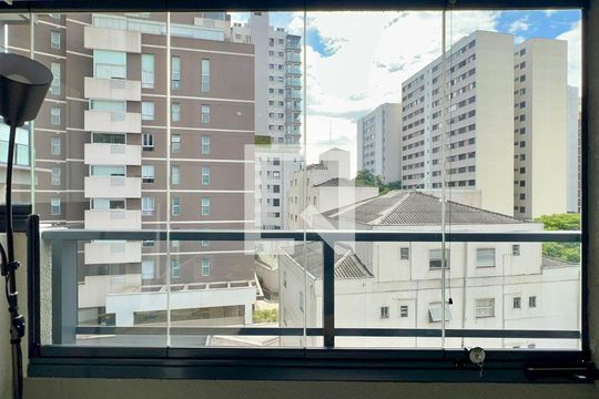 Varanda de kitnet/studio à venda com 1 quarto, 24m² em Perdizes, São Paulo