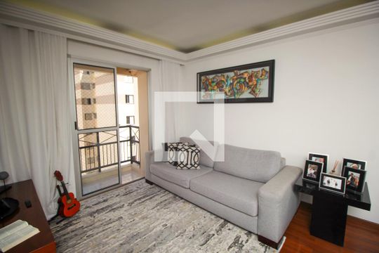 Sala de apartamento à venda com 3 quartos, 68m² em Jardim Cambui, Santo André