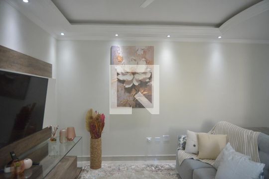 Sala de apartamento à venda com 3 quartos, 190m² em Vila Camilópolis, Santo André