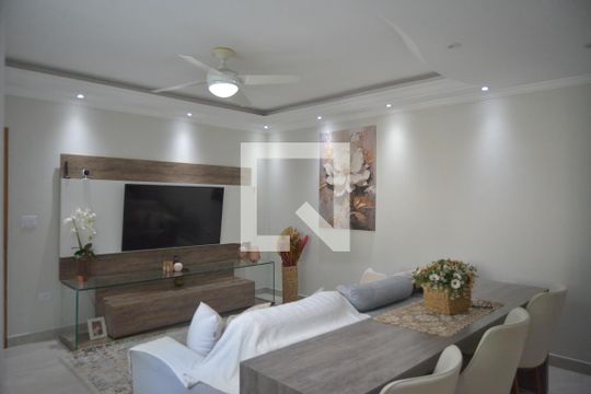Sala de apartamento à venda com 3 quartos, 190m² em Vila Camilópolis, Santo André