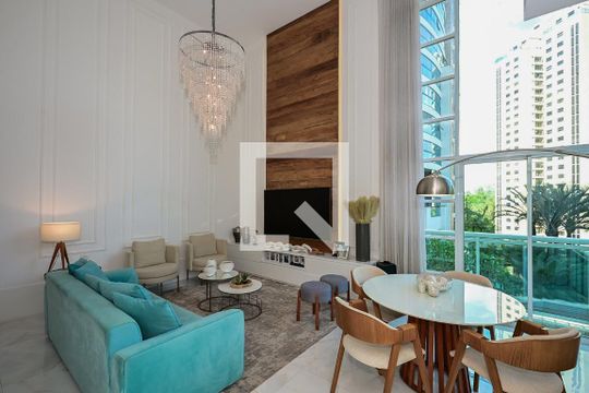 Sala de apartamento à venda com 4 quartos, 211m² em Parque do Morumbi, São Paulo