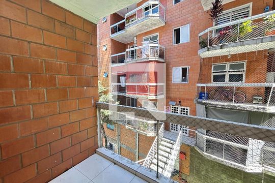 Varanda da Sala de apartamento à venda com 3 quartos, 80m² em Jardim Valeria, Guarulhos