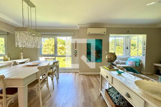 Sala de Jantar de apartamento para alugar com 4 quartos, 180m² em Lagoa da Conceição, Florianópolis