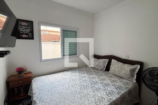 Quarto 1 de apartamento à venda com 2 quartos, 47m² em Parque Erasmo Assunção, Santo André