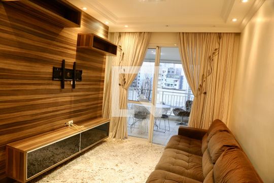 Sala  de apartamento para alugar com 3 quartos, 115m² em Santo Amaro, São Paulo