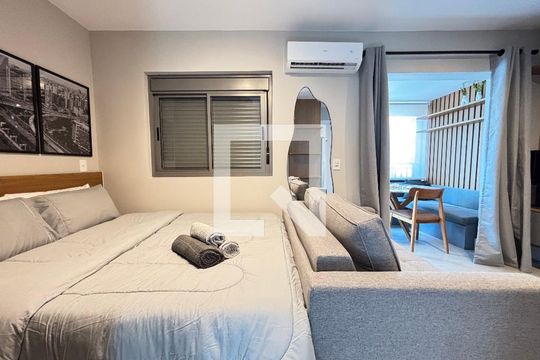 Studio de kitnet/studio para alugar com 1 quarto, 44m² em Vila Nova Conceição, São Paulo