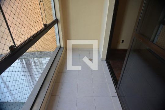 Varanda da Sala de apartamento à venda com 3 quartos, 114m² em Vila Eldizia, Santo André