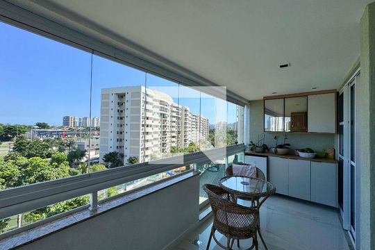 Varanda de apartamento à venda com 3 quartos, 89m² em Barra da Tijuca, Rio de Janeiro